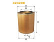 Vzduchový filtr WIX FILTERS 42328E
