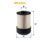 Palivový filtr WIX FILTERS WF8493