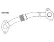 Potrubie AGR-ventilu BorgWarner 60700D