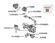 Ventil pro řízení podtlaku, recirkulace výfukových plynů BorgWarner 710336