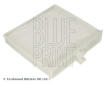 Filtr, vzduch v interiéru BLUE PRINT ADBP250087