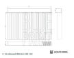 Filtr, vzduch v interiéru BLUE PRINT ADBP250095