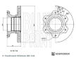 Brzdový kotouč BLUE PRINT ADBP430034