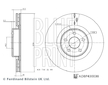 Brzdový kotouč BLUE PRINT ADBP430038