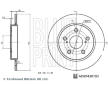 Brzdový kotouč BLUE PRINT ADBP430103