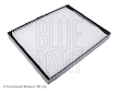 Filtr, vzduch v interiéru BLUE PRINT ADG02517