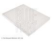 Filtr, vzduch v interiéru BLUE PRINT ADG02555