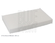 Filtr, vzduch v interiéru BLUE PRINT ADP152532