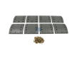 Sada brzdoveho oblozeni, bubnova brzda DT Spare Parts 10.13008