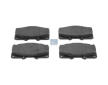 Sada brzdových destiček, kotoučová brzda DT Spare Parts 14.94001