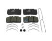 Sada brzdových platničiek kotúčovej brzdy DT Spare Parts 3.96402