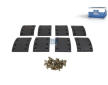 Sada brzdoveho oblozeni, bubnova brzda DT Spare Parts 4.91498