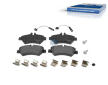 Sada brzdových destiček, kotoučová brzda DT Spare Parts 4.91900
