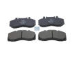 Sada brzdových platničiek kotúčovej brzdy DT Spare Parts 6.95108