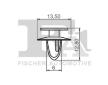 Klip, ozdobna / ochranna lista FA1 11-40043.5