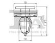 Klip, ozdobna / ochranna lista FA1 52-40003.5