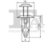 Klip, ozdobna / ochranna lista FA1 75-30002.5