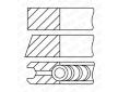Sada piestnych krúżkov GOETZE ENGINE 08-450500-00