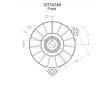 Alternátor PRESTOLITE ELECTRIC 1277A740