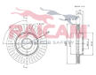 Brzdový kotouč RAICAM RD00245