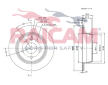 Brzdový kotouč RAICAM RD00450