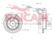 Brzdový kotouč RAICAM RD00532