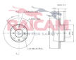 Brzdový kotouč RAICAM RD00709