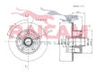 Brzdový kotouč RAICAM RD00884