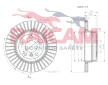 Brzdový kotouč RAICAM RD01141