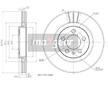 Brzdový kotouč MAXGEAR 19-0682MAX