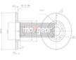 Brzdový kotouč MAXGEAR 19-0683