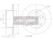 Brzdový kotouč MAXGEAR 19-0684