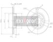 Brzdový kotouč MAXGEAR 19-0690MAX