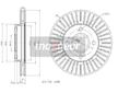Brzdový kotouč MAXGEAR 19-0710