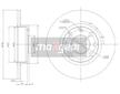 Brzdový kotouč MAXGEAR 19-0744MAX