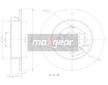 Brzdový kotouč MAXGEAR 19-0791MAX