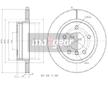 Brzdový kotouč MAXGEAR 19-0846MAX