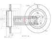 Brzdový kotouč MAXGEAR 19-1018MAX
