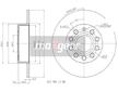 Brzdový kotouč MAXGEAR 19-1058MAX