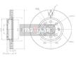 Brzdový kotouč MAXGEAR 19-1063MAX