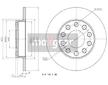 Brzdový kotouč MAXGEAR 19-1213MAX
