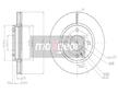 Brzdový kotouč MAXGEAR 19-1288MAX