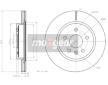Brzdový kotouč Maxgear 19-2368MAX