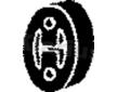 Drżiak tlmiča výfuku KLARIUS 420289