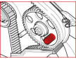 Serizovaci naradi, casovani KS TOOLS 400.1725