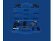 Sada naradi pro demontaz, zhavici svicka KS TOOLS BT561030