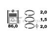 Sada pístních kroužků ET ENGINETEAM R1011800