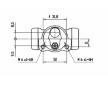Válec kolové brzdy MOTAQUIP VWC453