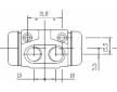 Válec kolové brzdy MOTAQUIP VWC828