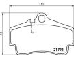 Sada brzdových destiček, kotoučová brzda HELLA PAGID 8DB 355 018-481